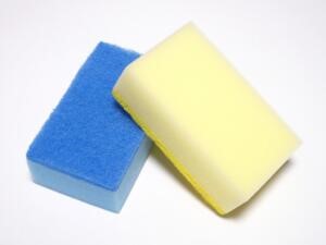 シンク掃除に適したスポンジjpg