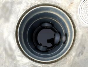 排水桝のあふれ