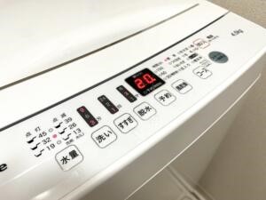 ホースの位置が悪いと洗濯機が止まる