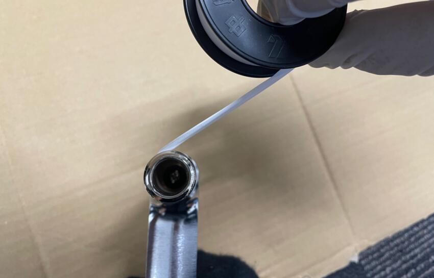 正しく巻くには向きに気を付ける